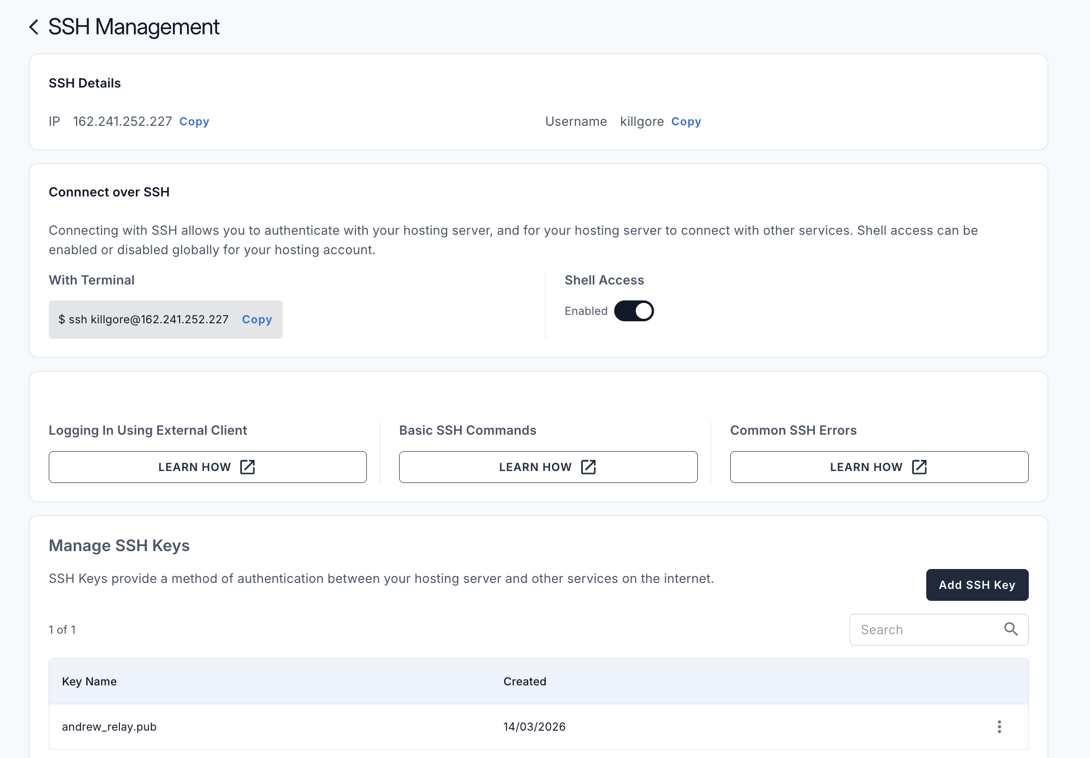 Admin Dashboard Screenshot